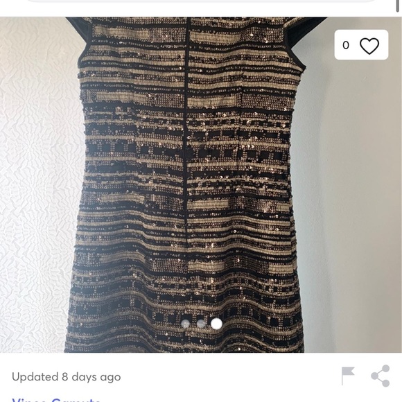 Vince camuto sequin dress size 2 - Picture 4 of 4